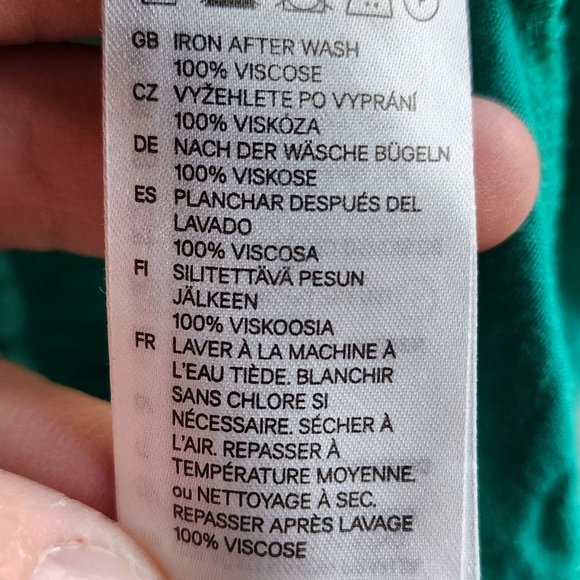 H&M Basic Green Tank Top Size Small - Picture 11 of 16